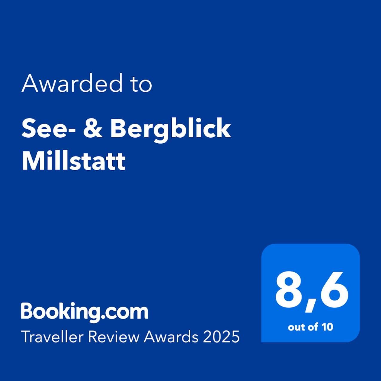 See- & Bergblick Millstatt am See Exterior foto